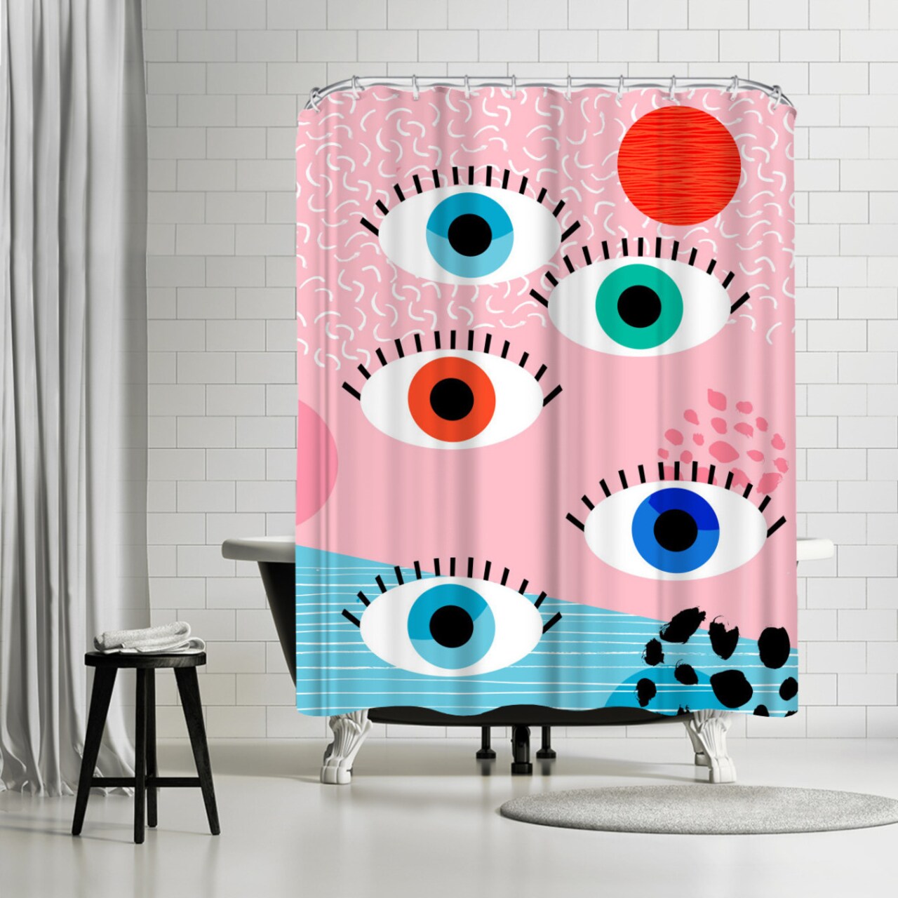 Noob by Wacka Designs Shower Curtain 71&#x22; x 74&#x22;